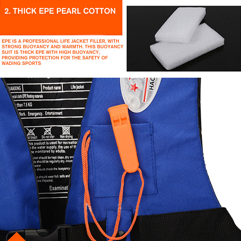 Adult Life Jacket Outdoor Swimming Boating Driving Vest Survival Suit Life Jacket For Adult Children Life Vest Water Sport Vest