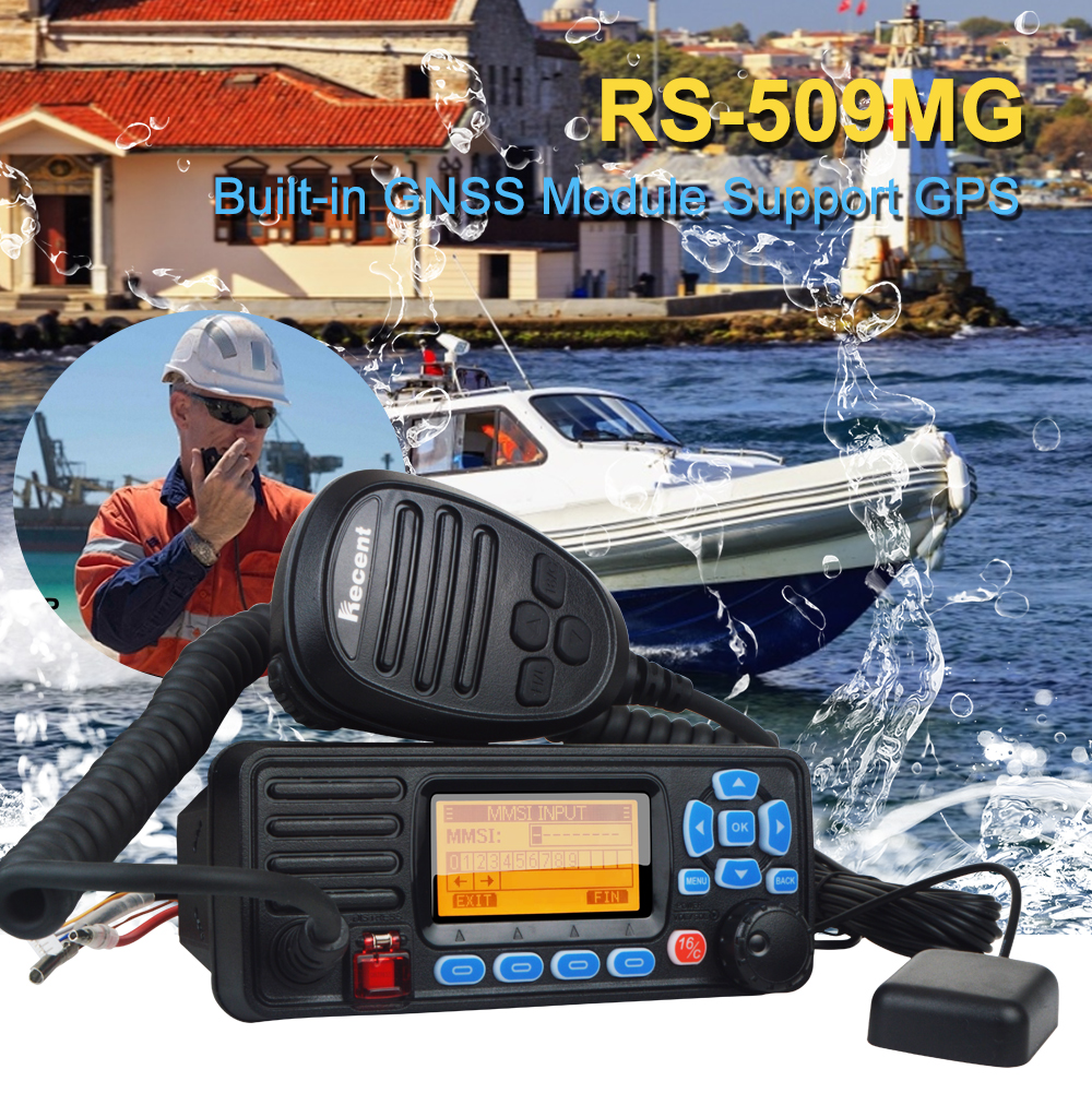 RS-509 VHF Radio with DSC and Built-in GPS