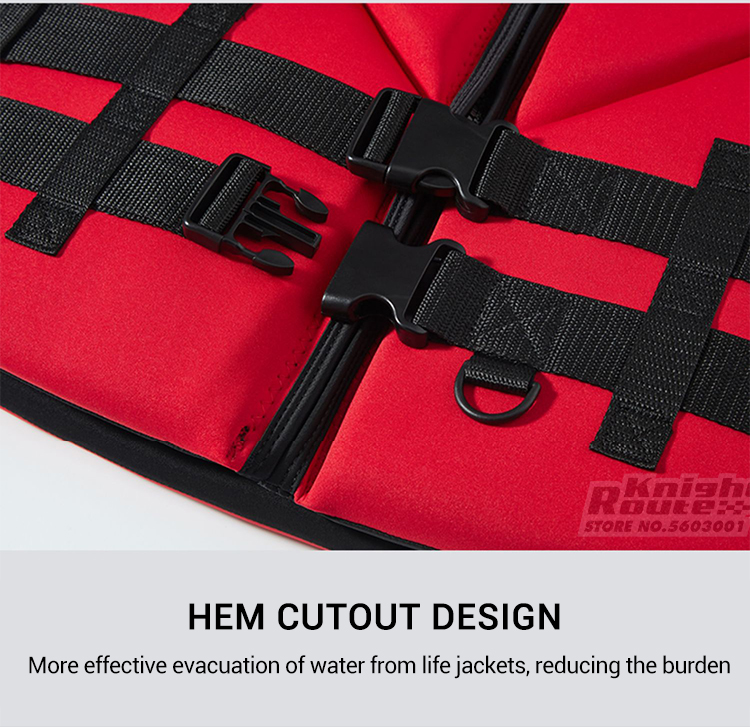 PFD Neoprene Safety Life Vest Water Sports
