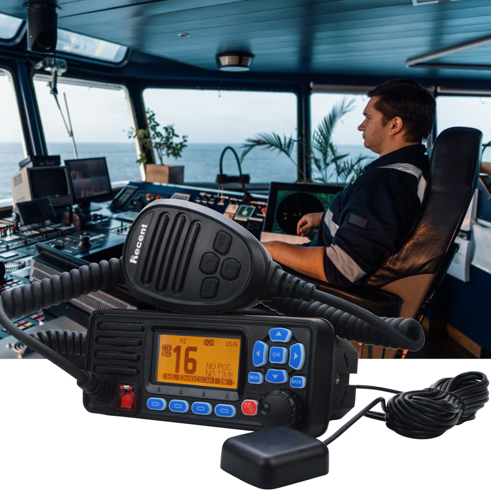 RS-509 VHF Radio with DSC and Built-in GPS