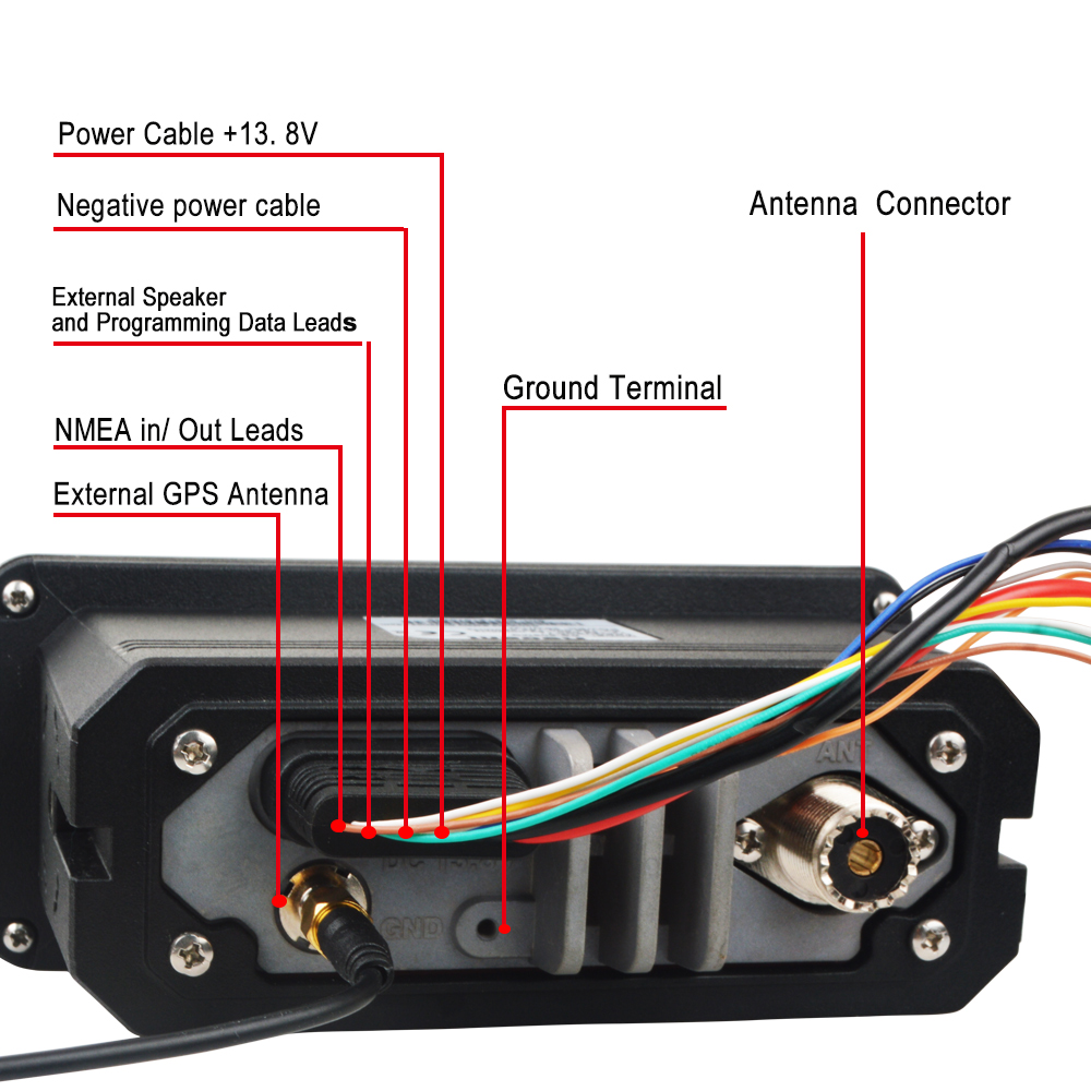 RS-509 VHF Radio with DSC and Built-in GPS