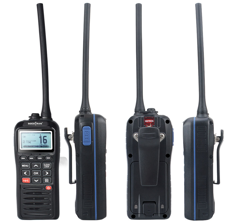 RS-38M Marine Handheld VHF Tri-watch Radio