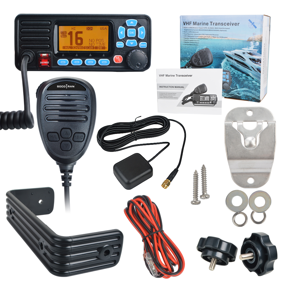 RS-509 VHF Radio with DSC and Built-in GPS