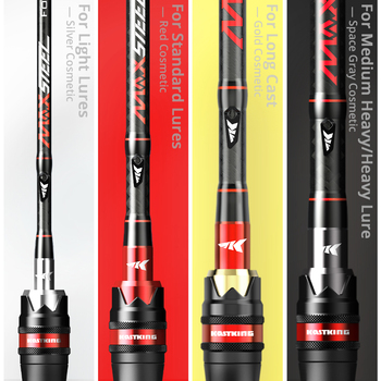 KastKing Max Steel Rod Carbon Spinning Casting Fishing Rod