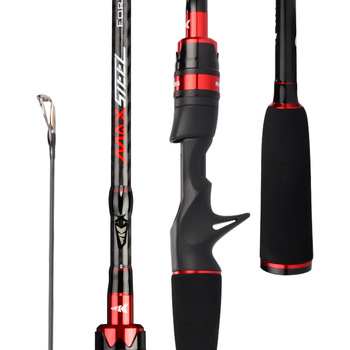 KastKing Max Steel Rod Carbon Spinning Casting Fishing Rod